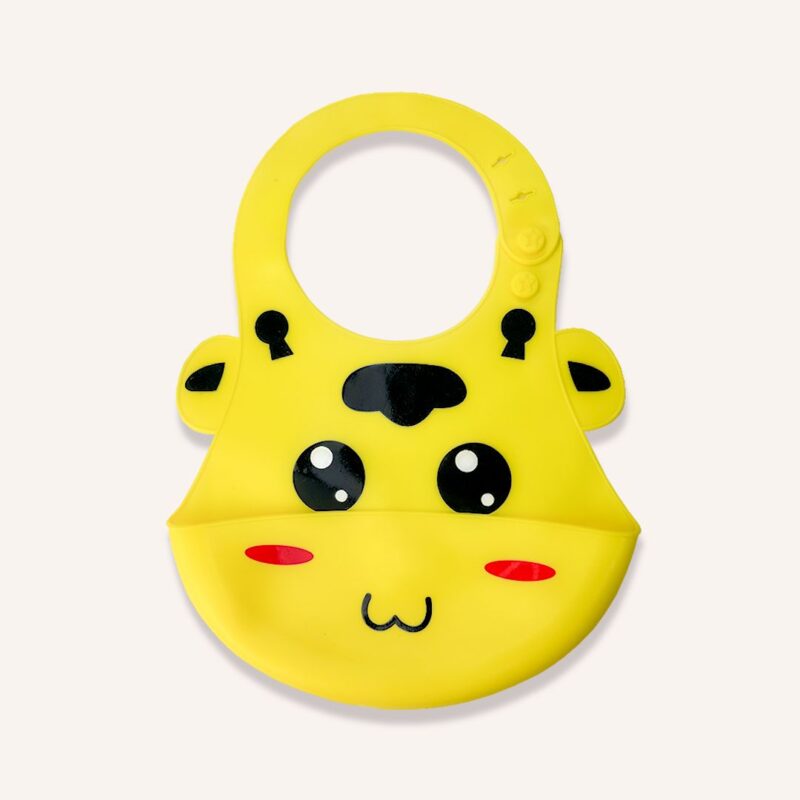 Babero de Silicona Jirafita