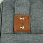 Mochila Pañalera Grey MiniPurse - Imagen 6