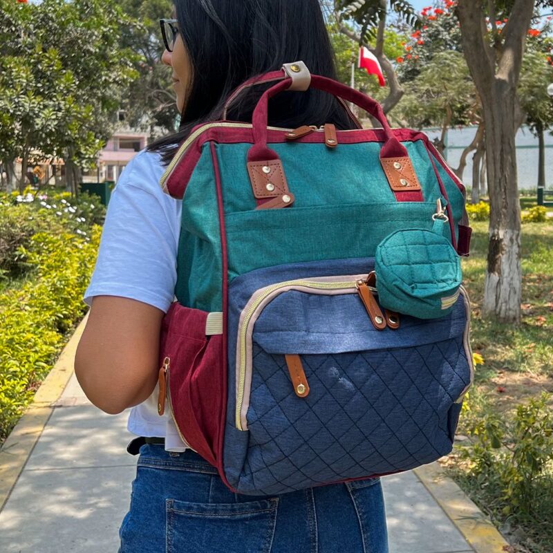 Mochila Pañalera Colors Minipurse