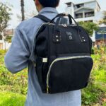 Mochila Pañalera Black Love