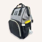 Mochila Pañalera Dark and Gray Love - Imagen 4