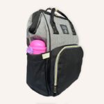 Mochila Pañalera Dark and Gray Love - Imagen 3