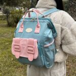 Mochila Pañalera Pastel Blue Lovely
